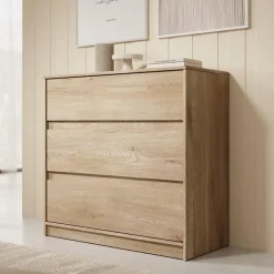 Meubella - Ladekast Cuarto - Eiken - 91 cm Online