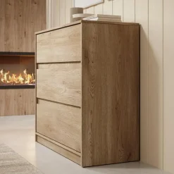 Meubella - Ladekast Cuarto - Eiken - 91 cm Online