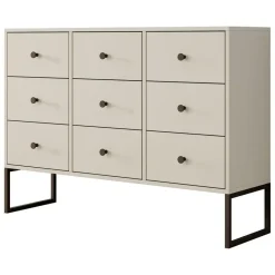 Meubella - Ladekast Lyndall - Beige - 115 cm Discount