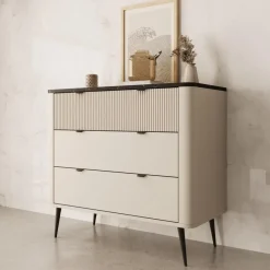 Meubella - Ladekast Mace - Beige - 90 cm Best