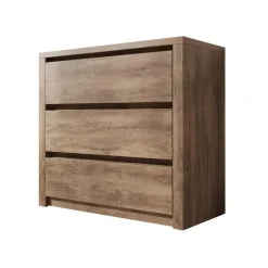 Meubella - Ladekast Monaco - Eiken - 90 cm Clearance