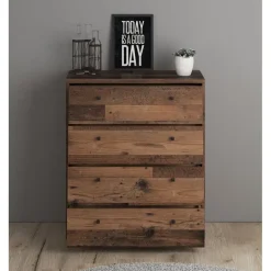 Meubella - Ladekast Tonga - Old wood - 74 cm Hot