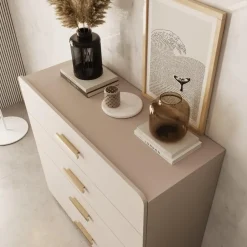 Meubella - Luzon - Ladekast - Beige - 100x44x92 cm New