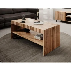 Meubella - Salontafel Vintar - Eiken - 120 cm New