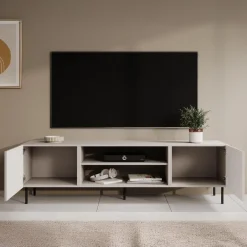 Meubella - TV-Meubel Alex - Beige - 181 cm Discount