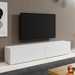 Meubella - TV-Meubel Asilento - Mat wit - 180 cm Best