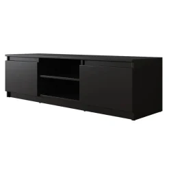 Meubella - TV-Meubel Diaz - Mat Zwart - 120 cm Hot