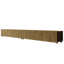 Meubella - TV-Meubel Kenderes - Eiken - 300 cm Sale