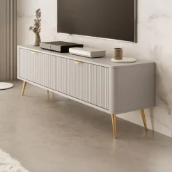 Meubella - TV-Meubel Lima - Beige - 163 cm Online