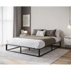 Meubella - Tweepersoonsbed Andrea - Zwart - 160x200 cm Best