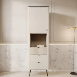 Meubella - Wandkast Mace - Beige - 60 cm Discount