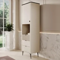 Meubella - Wandkast Mace - Beige - 60 cm Discount