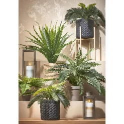 Mica Decorations Arzilla Lantaarn - L13,5 x B13 x H34,5 cm - Goud Discount