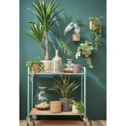 Mica Decorations Atlantic Mand voor Planten Set van 2 - Ø30 cm - Crème Best