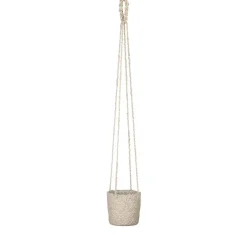Mica Decorations Atlantic Mand voor Planten Set van 2 - Ø16 cm - Crème Outlet