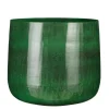 Mica Decorations Benson Bloempot - H27 x Ø32 cm - Donkergroen Discount
