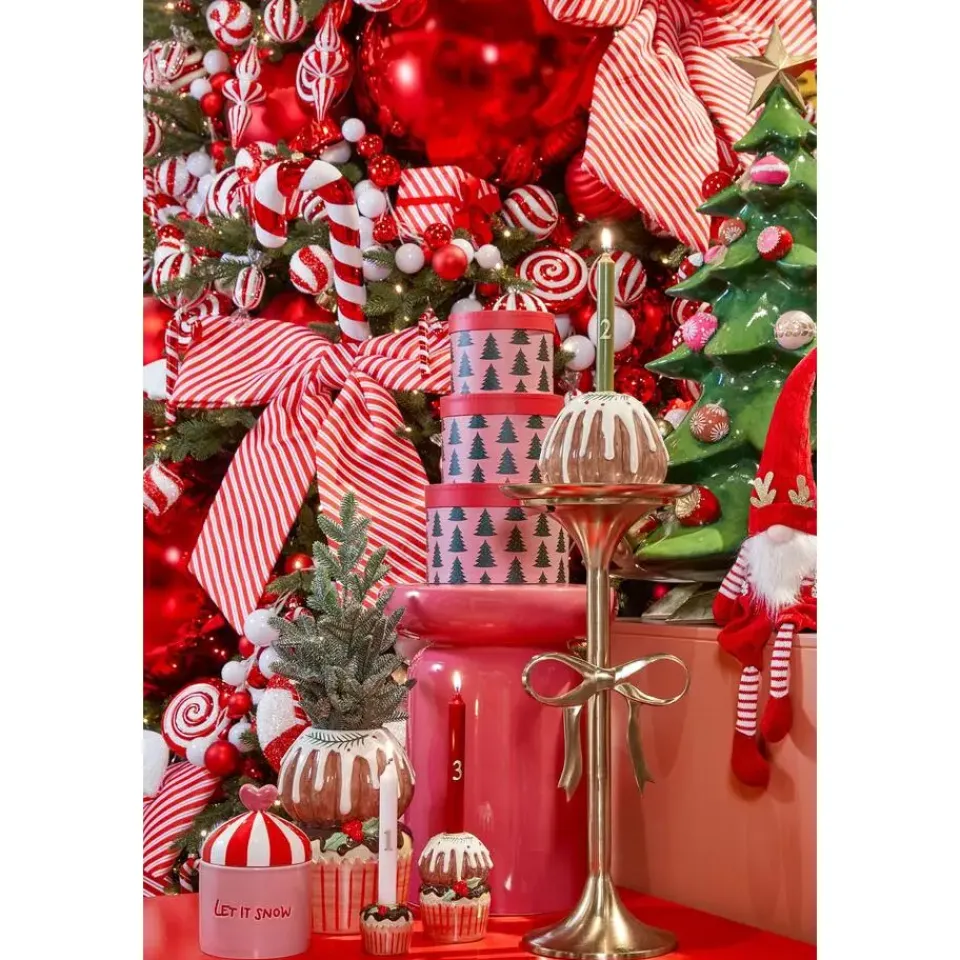 Mica Decorations Bijzettafel - H57 x Ø25 cm - Gerecycled Aluminium - Goud Clearance