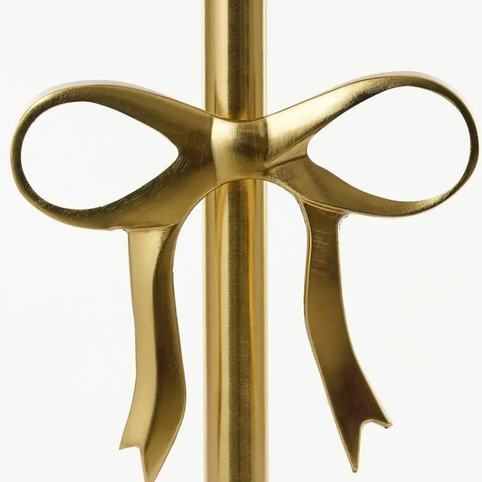 Mica Decorations Bijzettafel - H57 x Ø25 cm - Gerecycled Aluminium - Goud Clearance