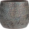 Mica Decorations Bloempot - keramiek - koper - D31 xH38 cm Hot
