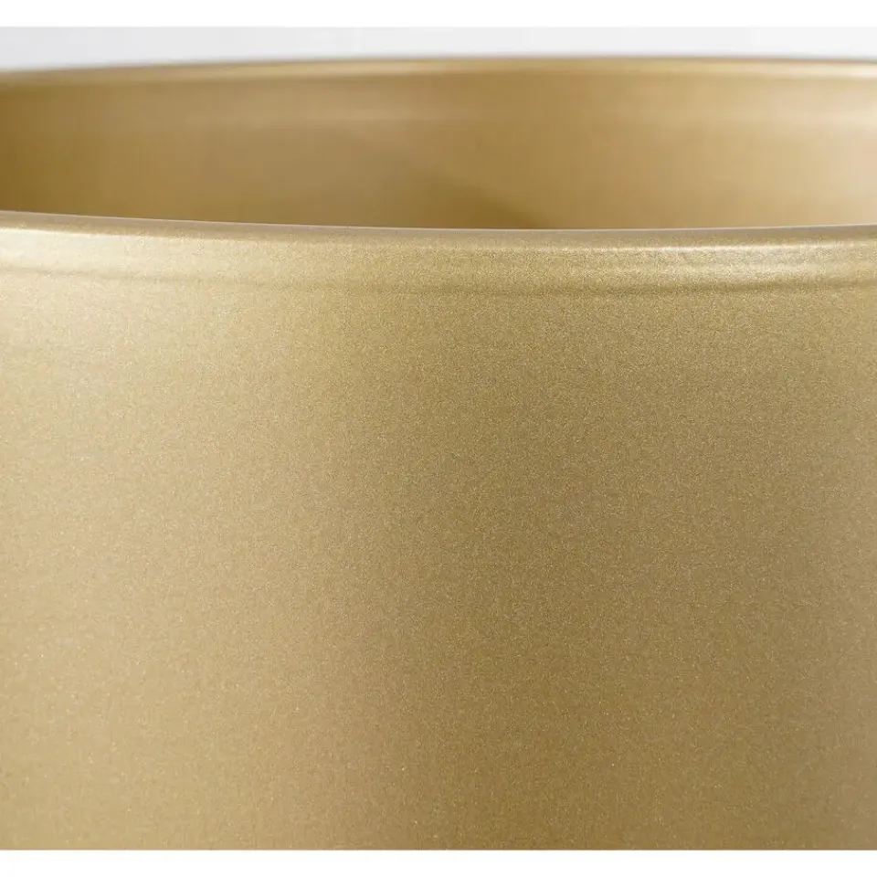 Mica Decorations Bloempot - goud - glanzend - keramiek - 19 x 18 cm Sale