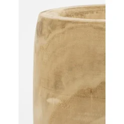 Mica Decorations Bloempot - hout - voor binnen en buiten - 31 cm Clearance