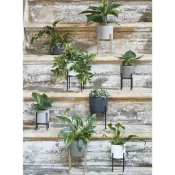 Mica Decorations Bloempot - wit - keramiek - D26 x H28 cm Hot