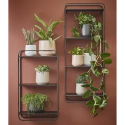 Mica Decorations Bloempot - wit - mat - keramiek - H26/D28 cm Sale