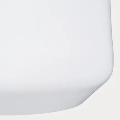 Mica Decorations Bloempot - wit - mat - keramiek - H26/D28 cm Sale