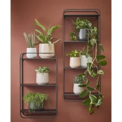 Mica Decorations Bloempot - wit - mat - keramiek - H26/D28 cm Sale