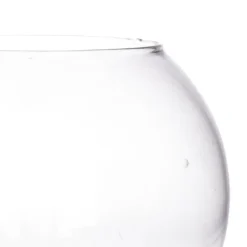Mica Decorations Bolvaas - kom - transparant - glas - 23 x 30 cm Discount