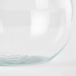 Mica Decorations Bolvaas - kom - transparant - glas - 23 x 30 cm Discount