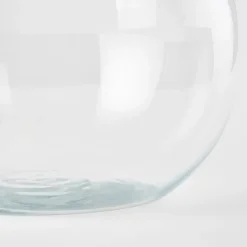 Mica Decorations Bolvaas - kom - transparant - glas - 23 x 30 cm Discount