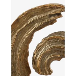 Mica Decorations Curla Woondecoratie - L23 x B15 x H46 cm - Goud Online