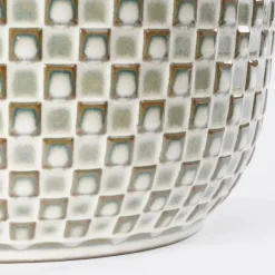 Mica Decorations Daan Bloempot - H17,5 x Ø19 cm - Wit Discount