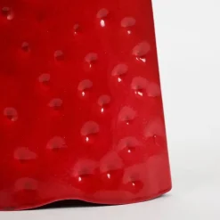 Mica Decorations Decoratie Kerstboom - L18 x B9 x H91 cm - IJzer - Rood