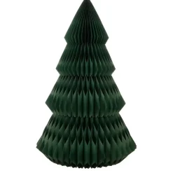 Mica Decorations Decoratie Kerstboom - H212 x Ø120 cm - Papier - Groen