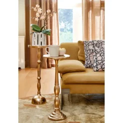 Mica Decorations Duco Bijzettafel - H54 x Ø25 cm - FSC 100% Online