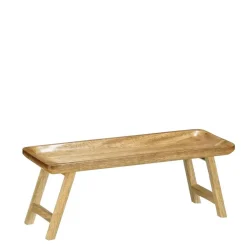 Mica Decorations Duko Dienblad - L40 x B15 x H15 cm - Hout - Bruin Outlet