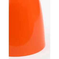 Mica Decorations Elliot Bijzettafel - H45 x Ø32 cm - IJzer - Oranje Discount