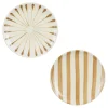 Mica Decorations Elsie Ontbijtbord - Assorti - Steengoed - Bruin Clearance