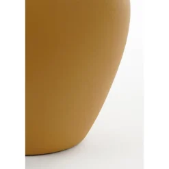 Mica Decorations Gyge Vaas - L30 x B24 x H37 cm - Metaal - Geel Discount