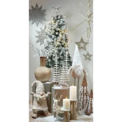 Mica Decorations Holm Vaas - H42 x Ø27,5 cm - Keramiek - Crème Discount