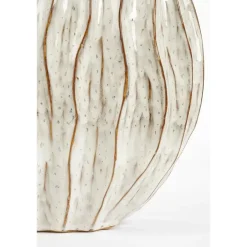 Mica Decorations Jovi Vaas - L43 x B23 x H41 cm - Keramiek - Wit New