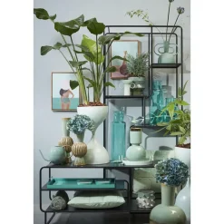 Mica Decorations Jules Open kast - L76 x B30 x H178 cm - Zwart Discount