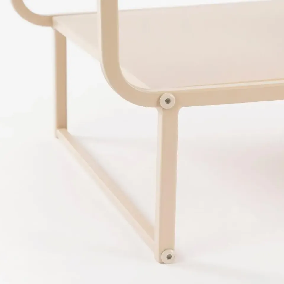 Mica Decorations Jules Open kast - Metaal - Lichtbruin Hot