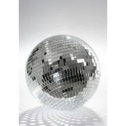 Mica Decorations Kerst Discobal - Ø50 cm - Zilver Clearance