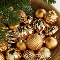 Mica Decorations Kerstballen Set - 60 Stuks - Koper Sale