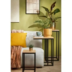 Mica Decorations Oskar Bijzettafel L35 x B35 x H81 cm Best