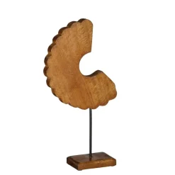 Mica Decorations Petra Decoratie - L39 x B21 x H8 cm - Hout - Bruin Sale