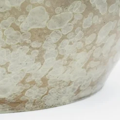 Mica Decorations Plantenpot - Terracotta - groen - 24 x 22 cm New